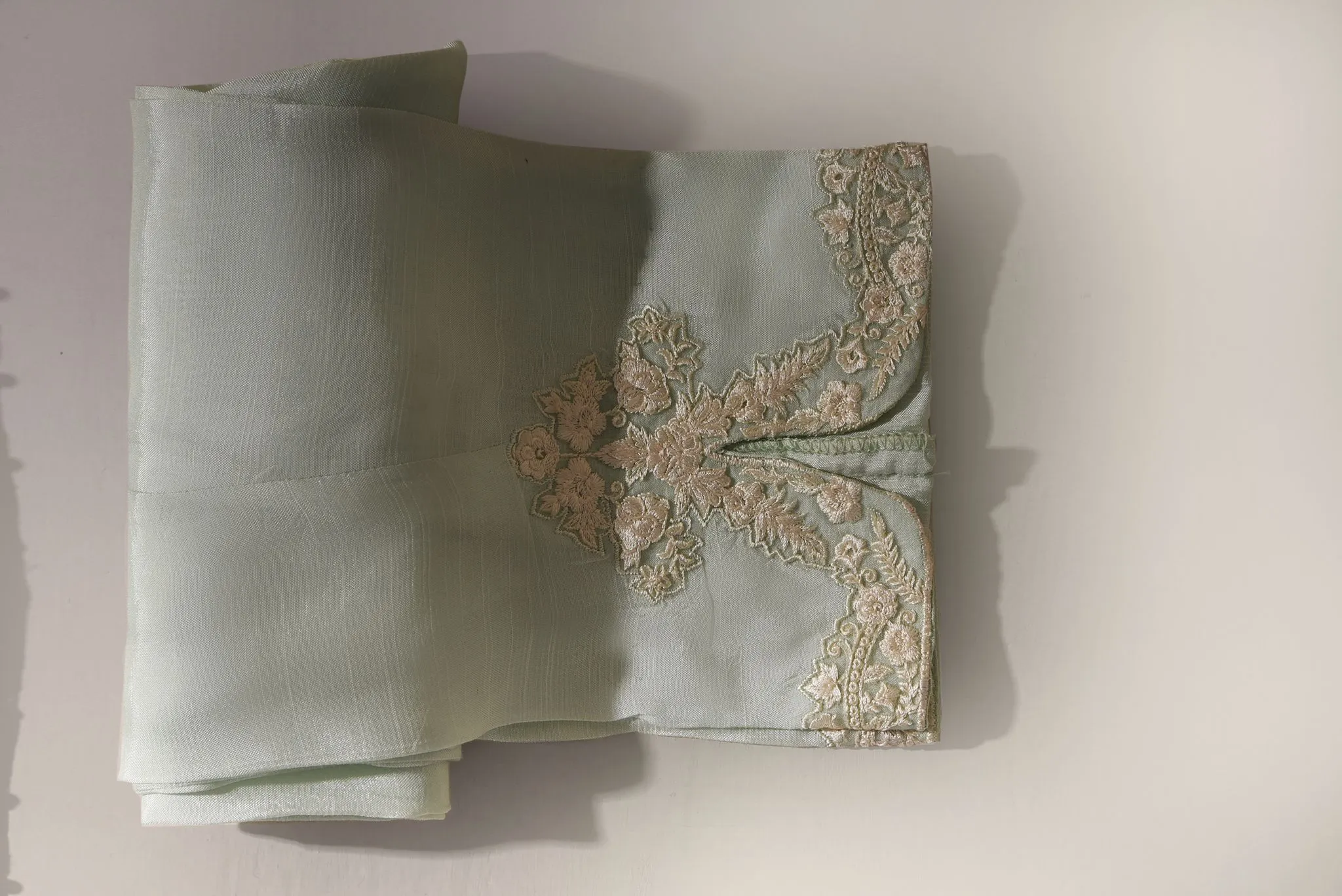 Areesha Embossed Ice Green