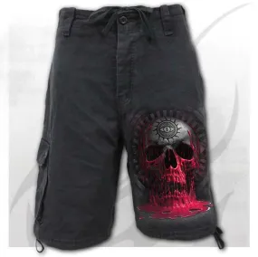 Bleeding Souls Mens Vintage Cargo Shorts