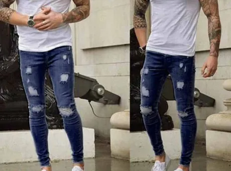 BORRUICE Brand Designer Skinny Jeans