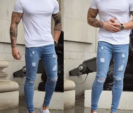 BORRUICE Brand Designer Skinny Jeans