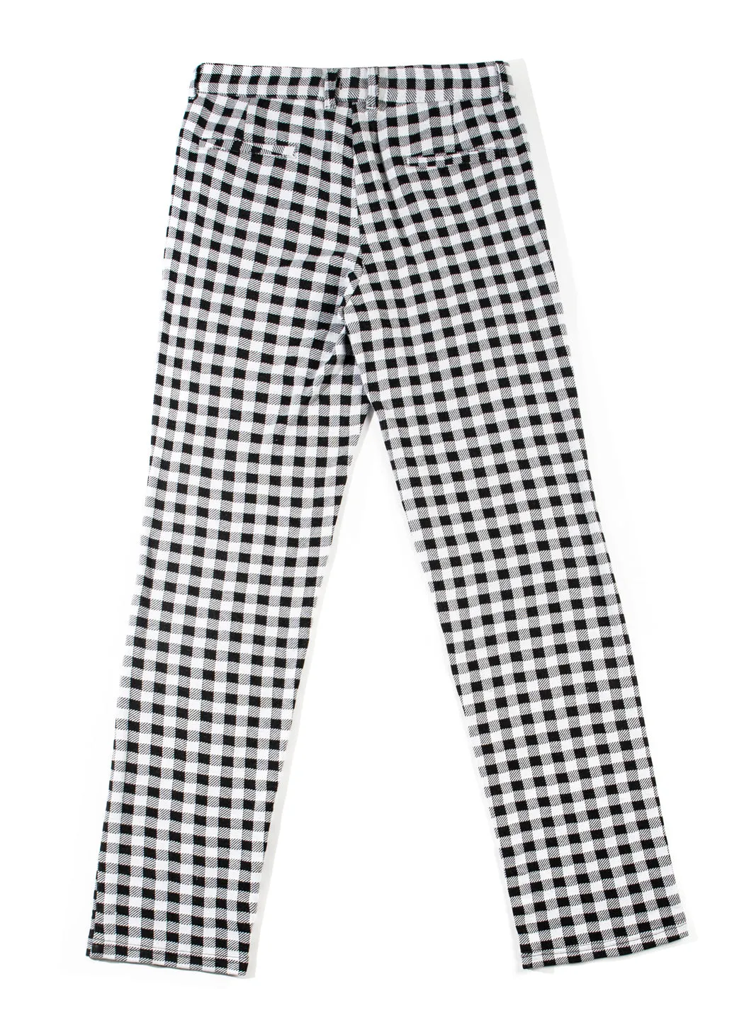 CHECKERED TROUSERS