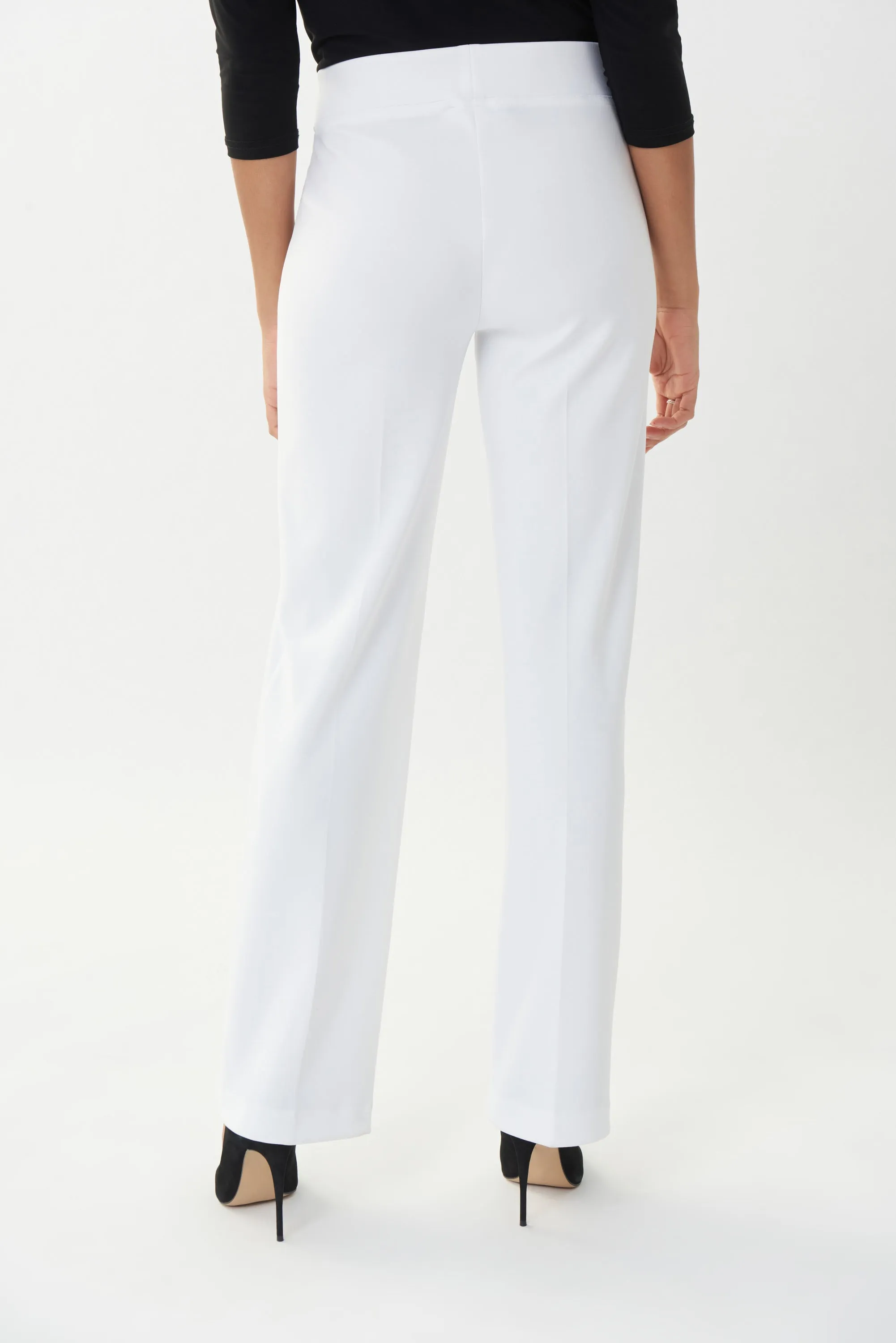 Classic Wide Leg Pant In Vanilla153088NOS