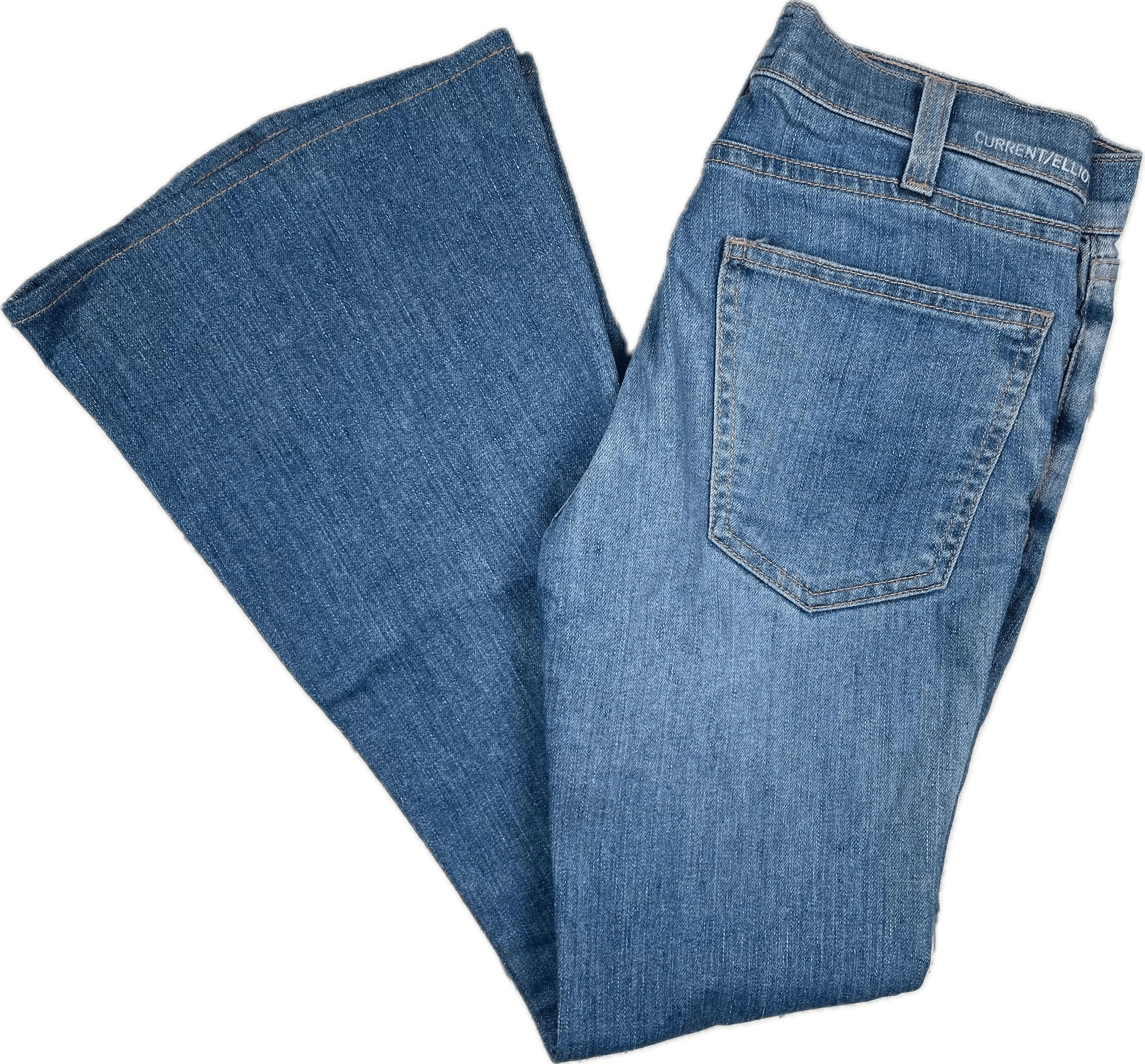 Current/Elliot Blue Flared Jeans- Size 24 or 6AU