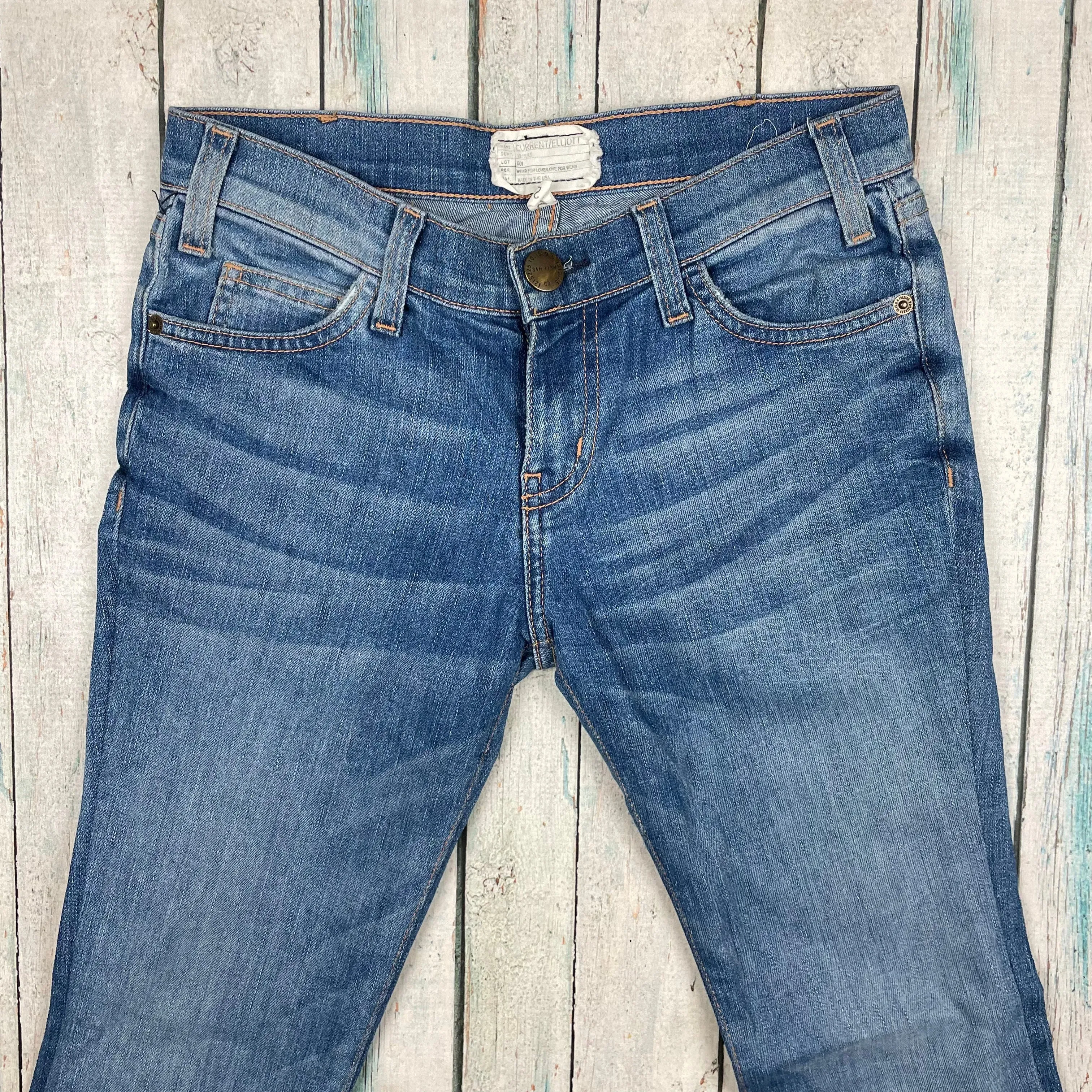 Current/Elliot Blue Flared Jeans- Size 24 or 6AU