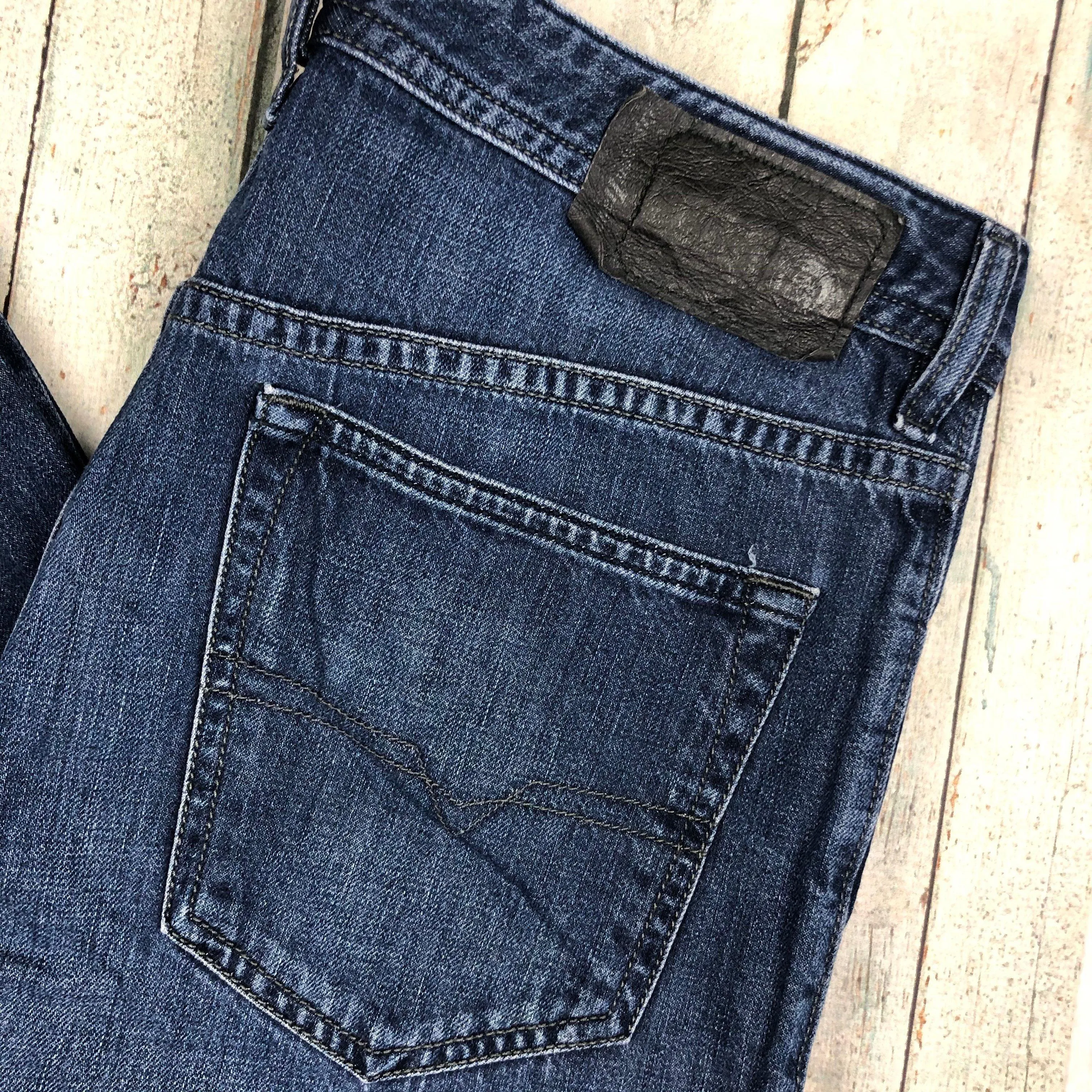 Diesel Mens 'Buster' Slim Tapered Jeans - Size 31 Short