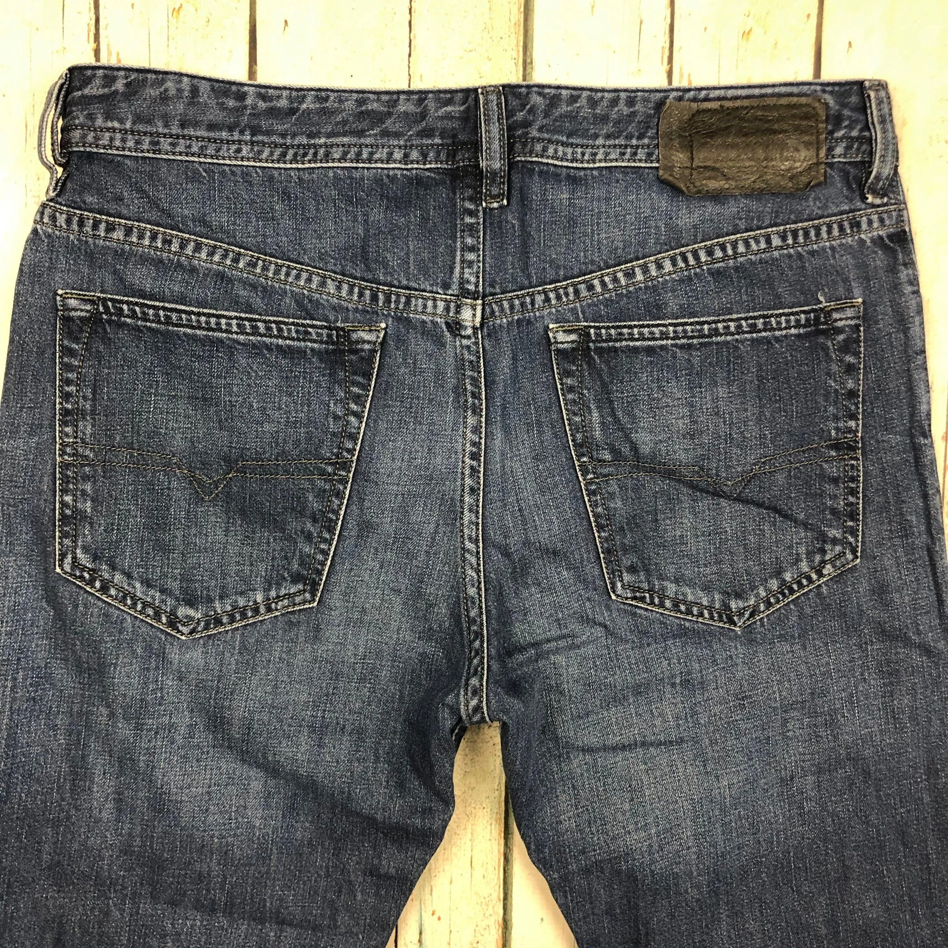 Diesel Mens 'Buster' Slim Tapered Jeans - Size 31 Short
