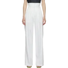 Eckhaus Latta White Double Trousers