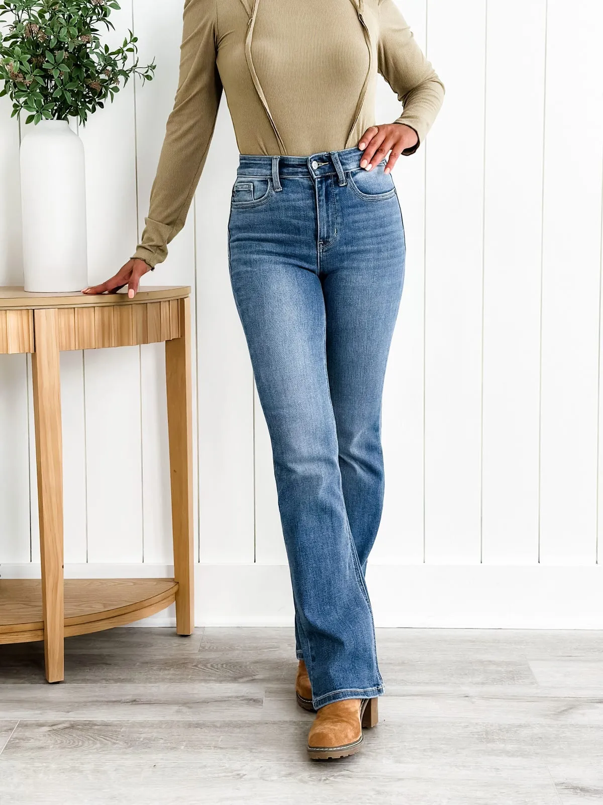 Fall Specials 62% OFFHoly Grail Tummy Control Bootcut Jeans