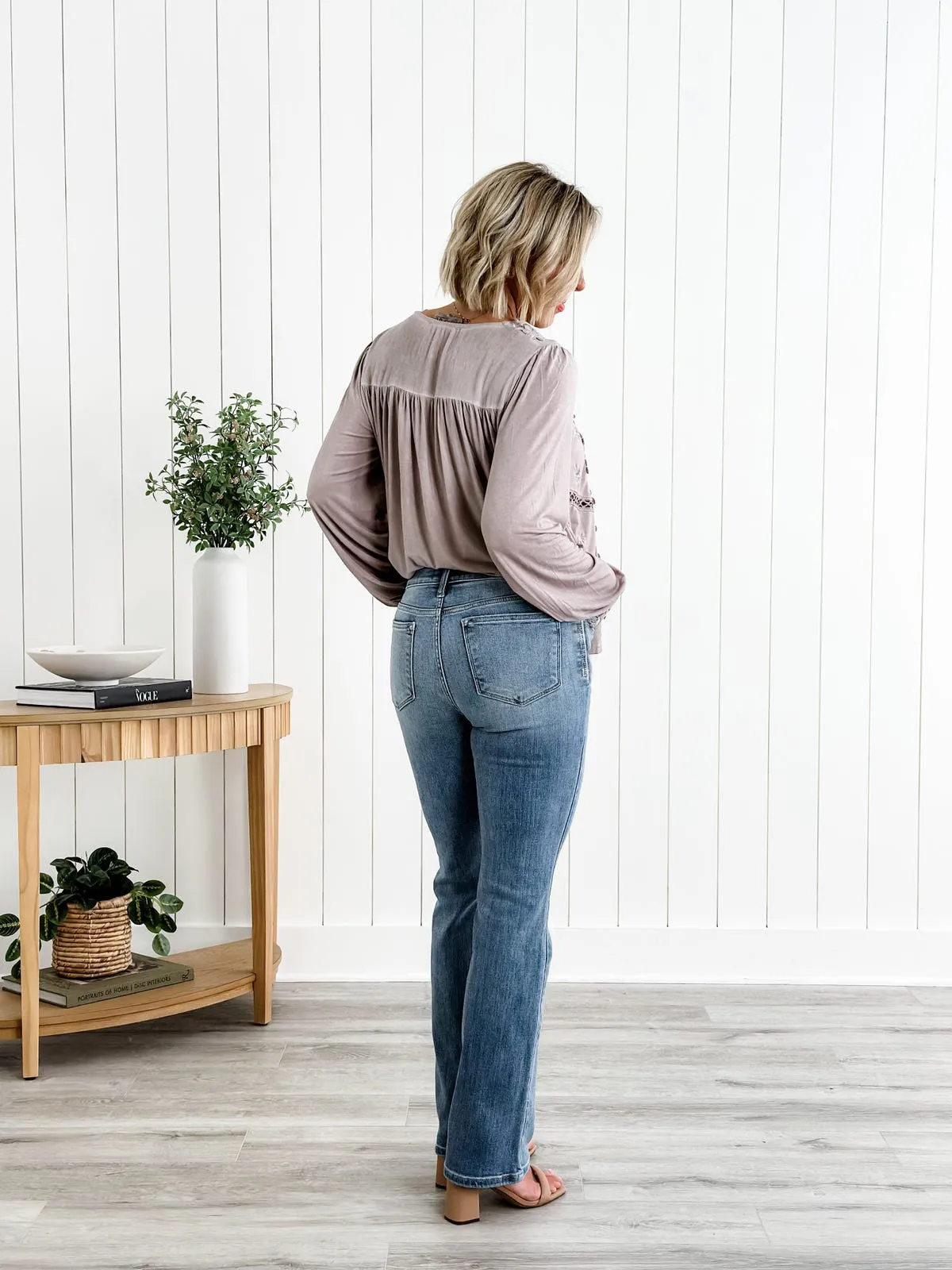Fall Specials 62% OFFHoly Grail Tummy Control Bootcut Jeans