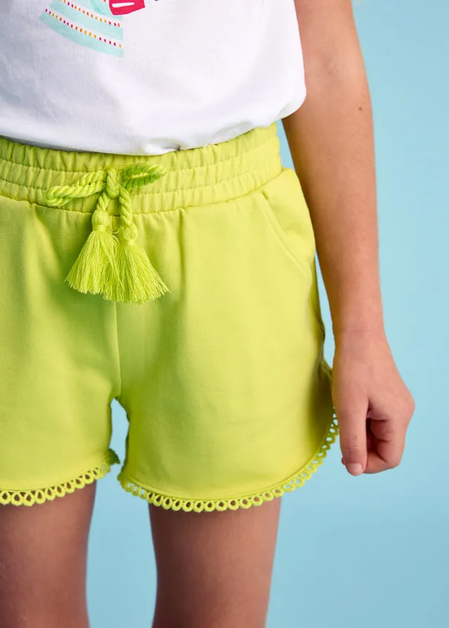 Girl Sport Shorts - Citrus