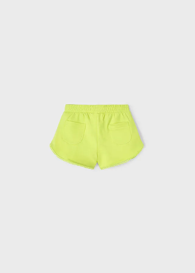 Girl Sport Shorts - Citrus