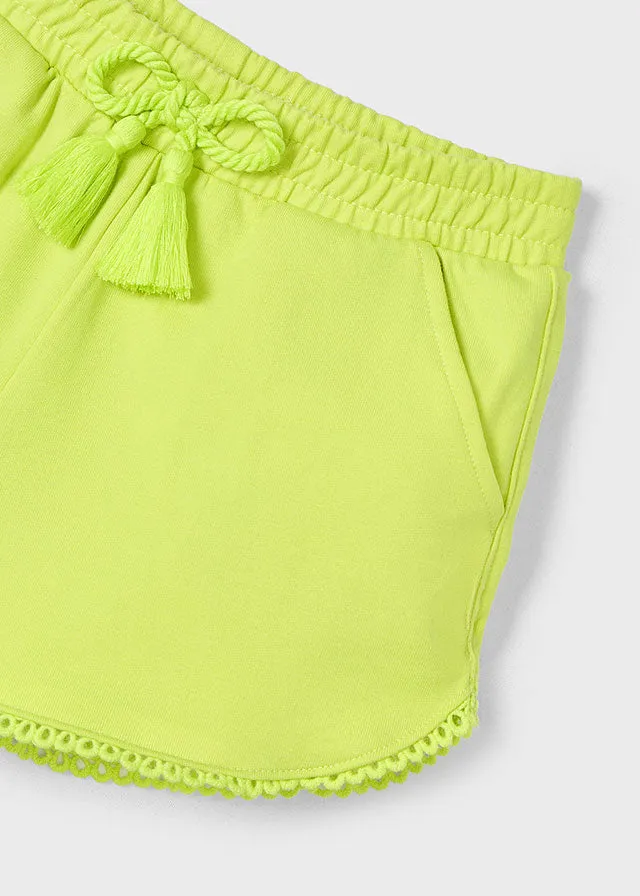 Girl Sport Shorts - Citrus