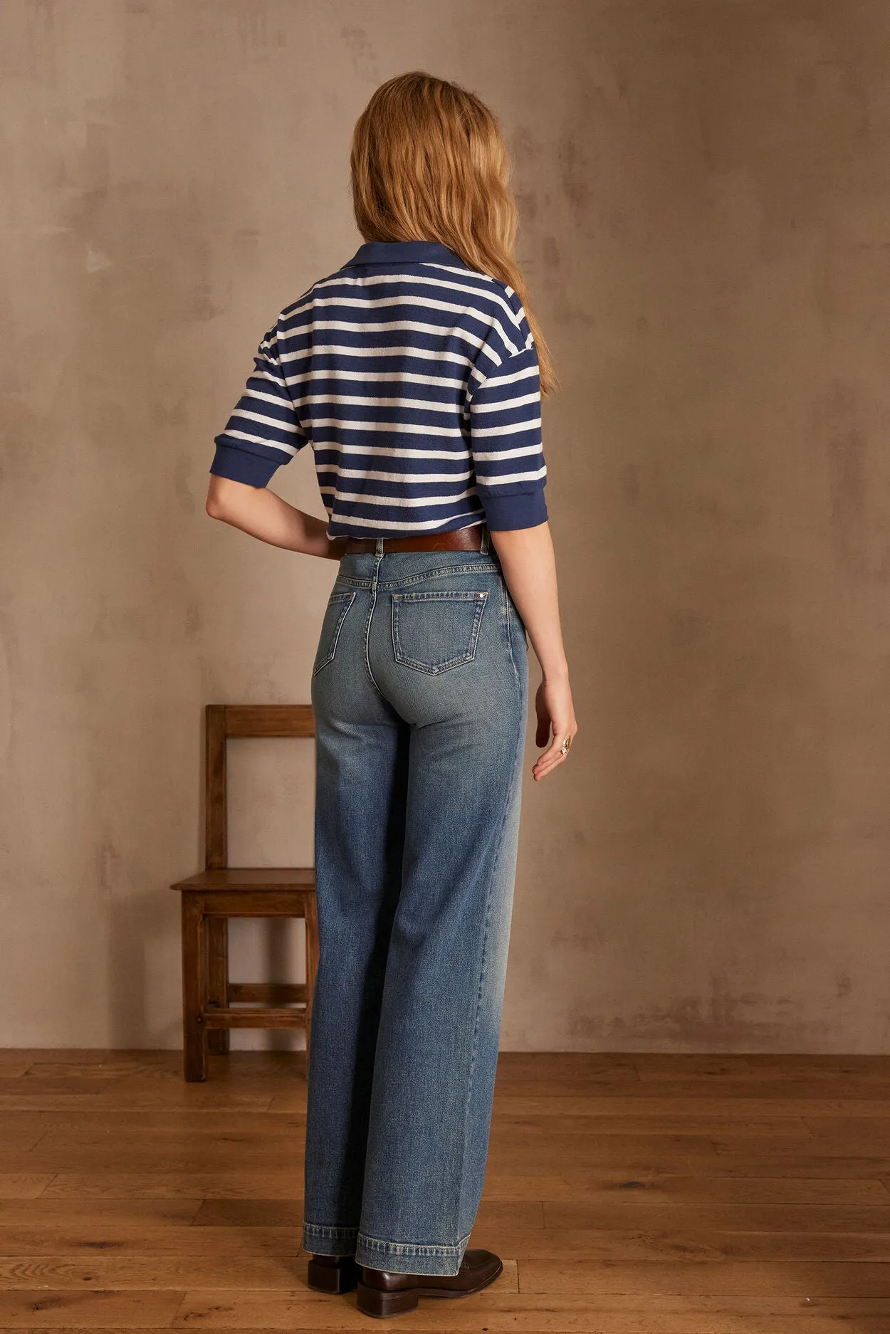 LISA WIDE-LEG JEANS