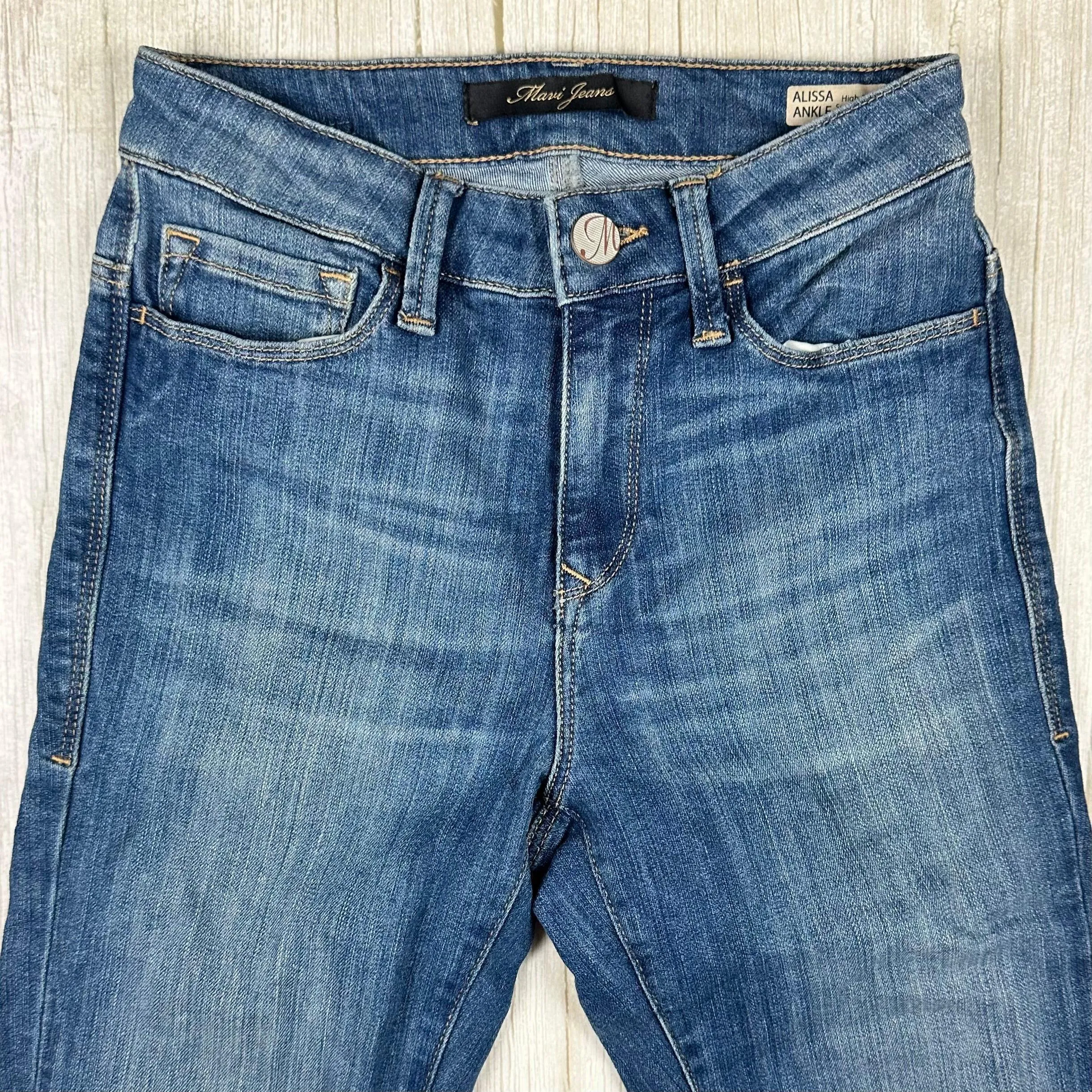 Mavi  'Alissa' Ladies High Rise Ankle Skinny Jeans -Size 24