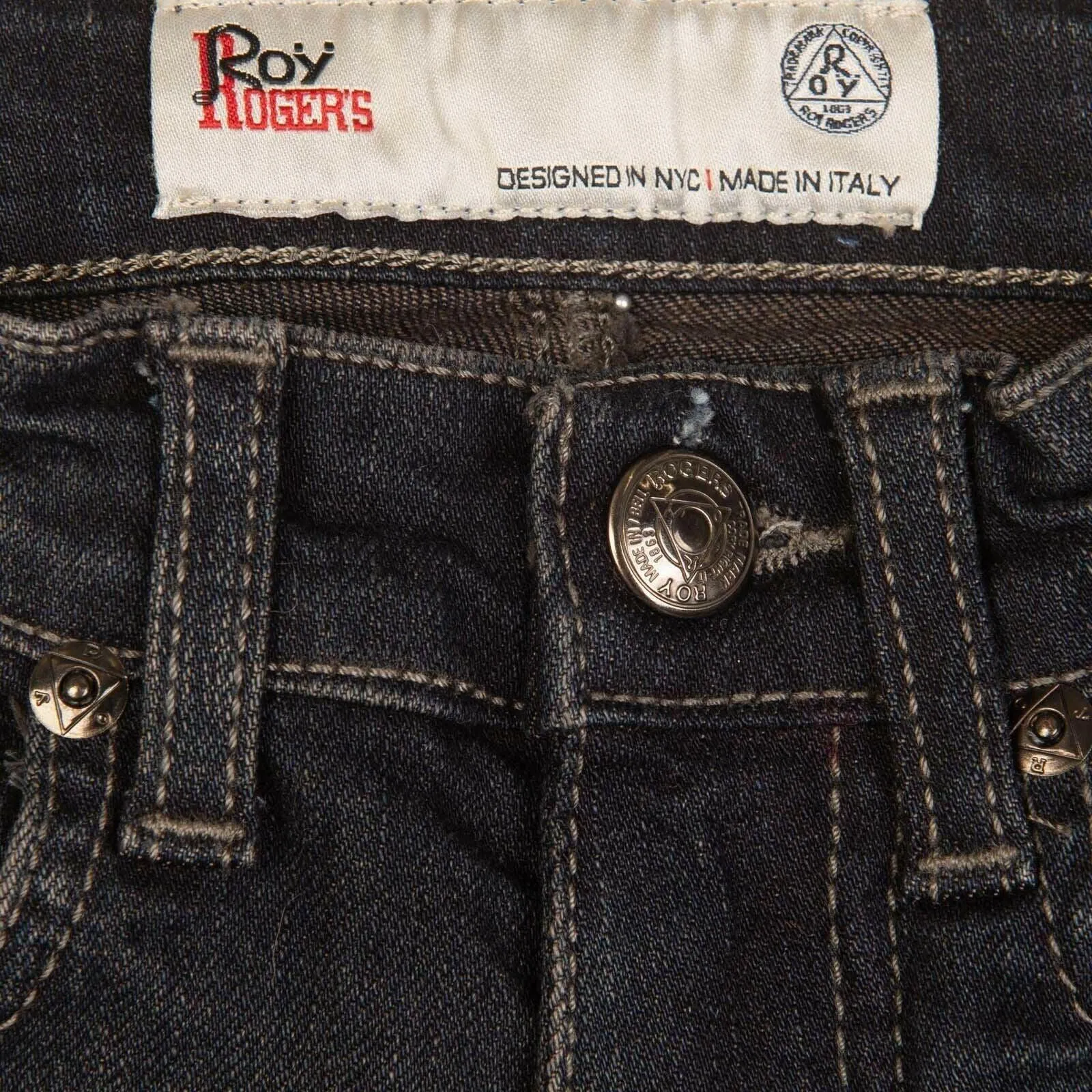 NWT- Roy Rogers Italian 'Annina' Slim Fit Jeans - Size 6