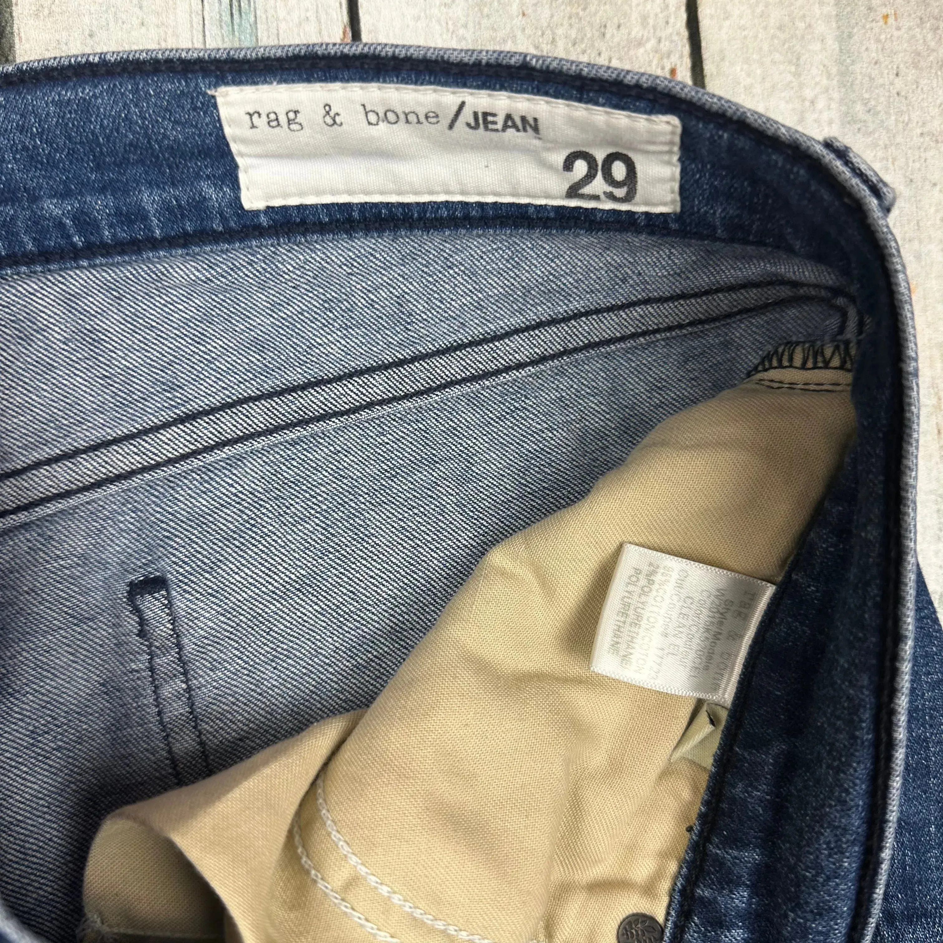 Rag & Bone 'Hana' High Rise Flared Ankle Jeans- Size 29