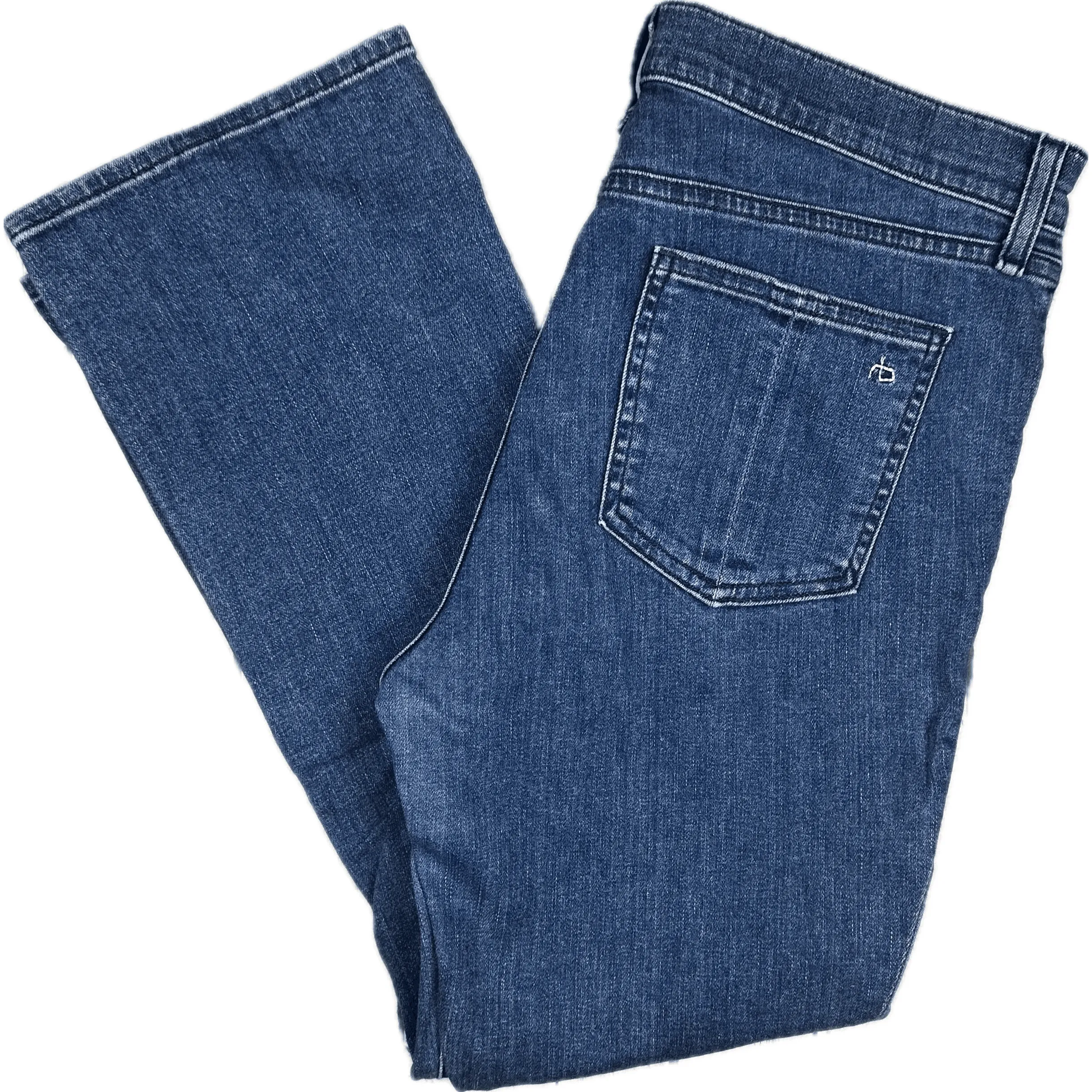 Rag & Bone 'Hana' High Rise Flared Ankle Jeans- Size 29