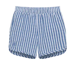 Seersucker Stripe Super Short
