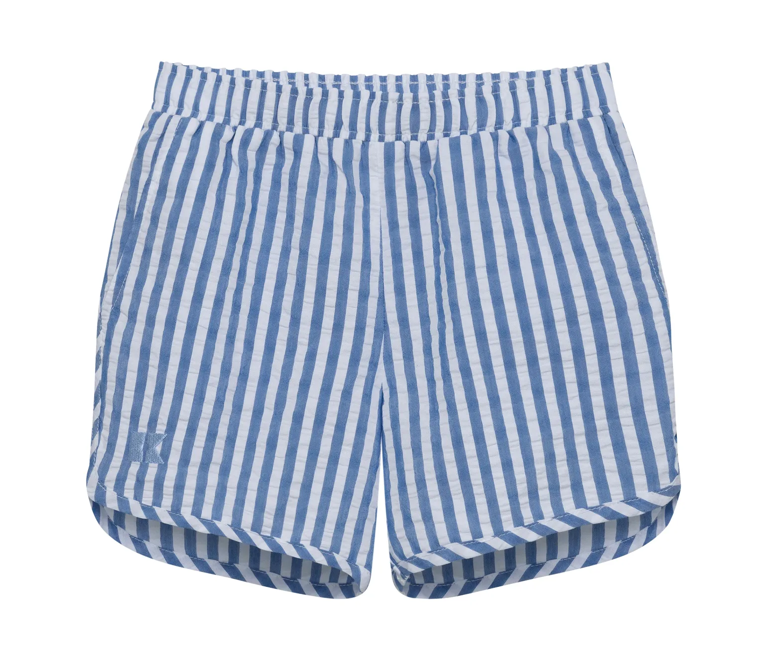 Seersucker Stripe Super Short