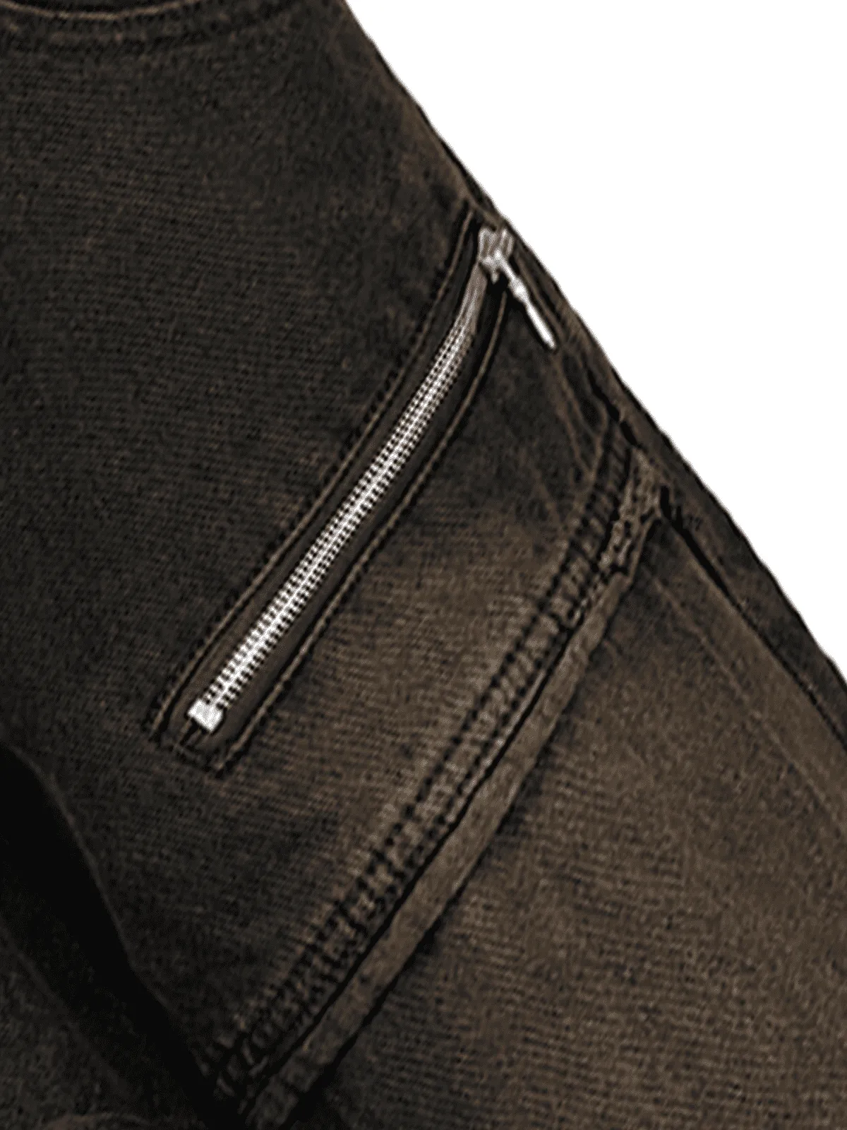 Sneakerhill Washed Distressed Baggy Jeans