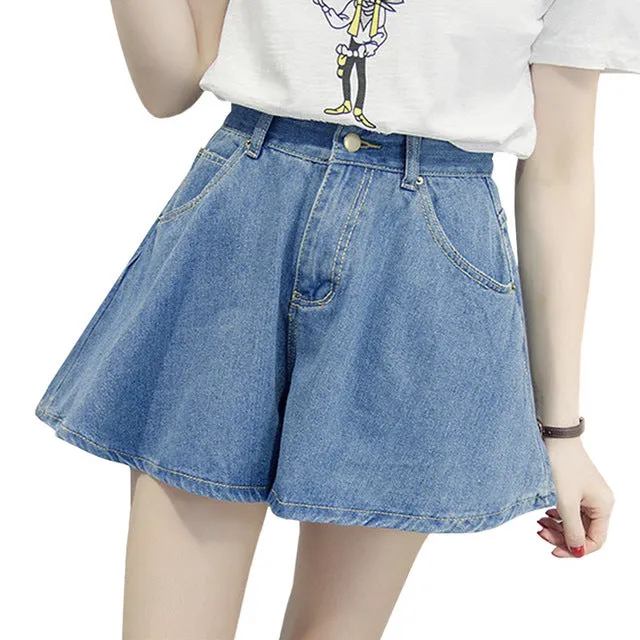 Street Wear Denim Shorts