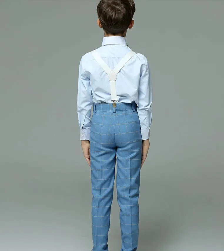 Versatile Blue Boys Suit Set