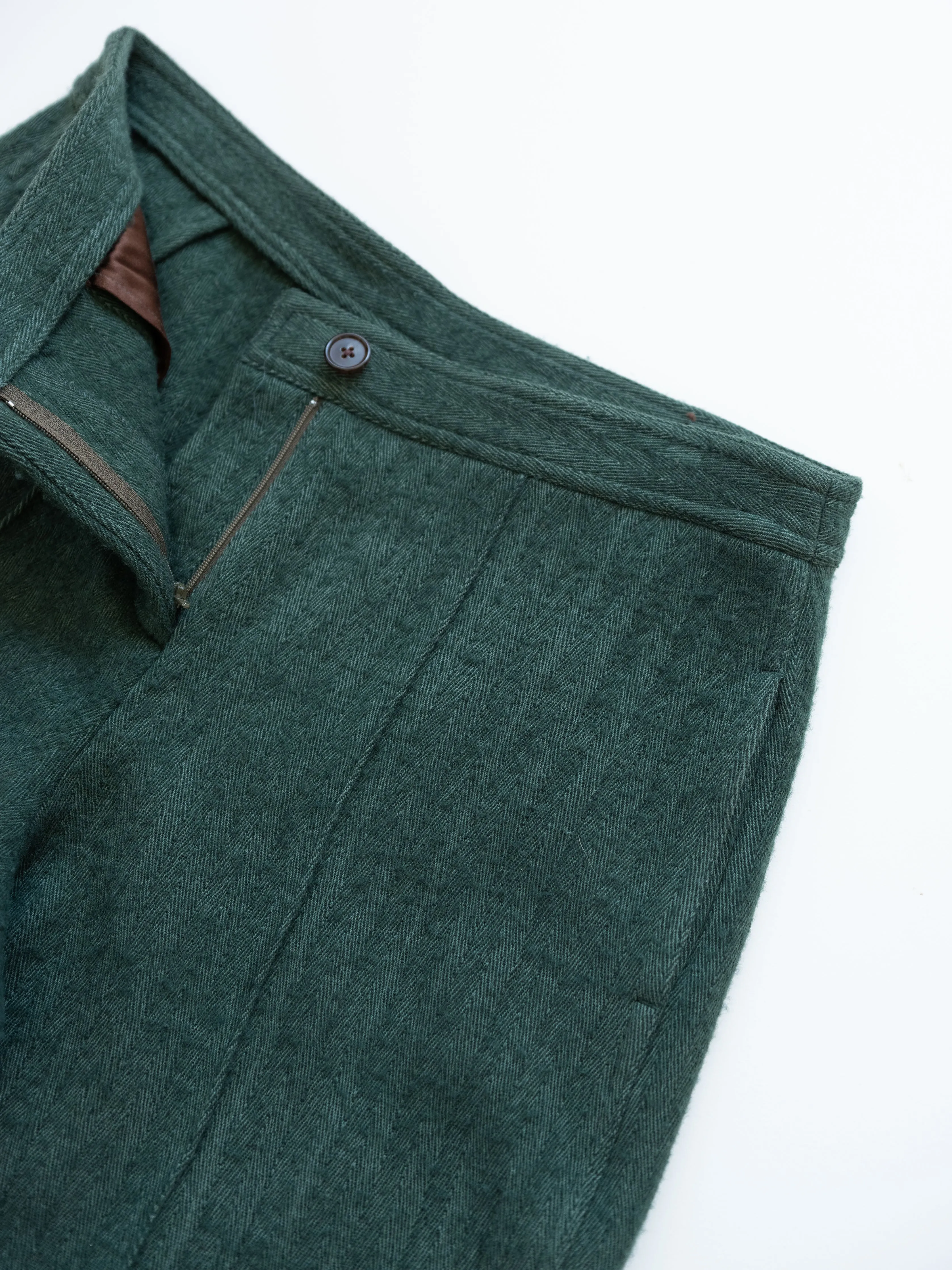 Wide Leg Trousers in Wool