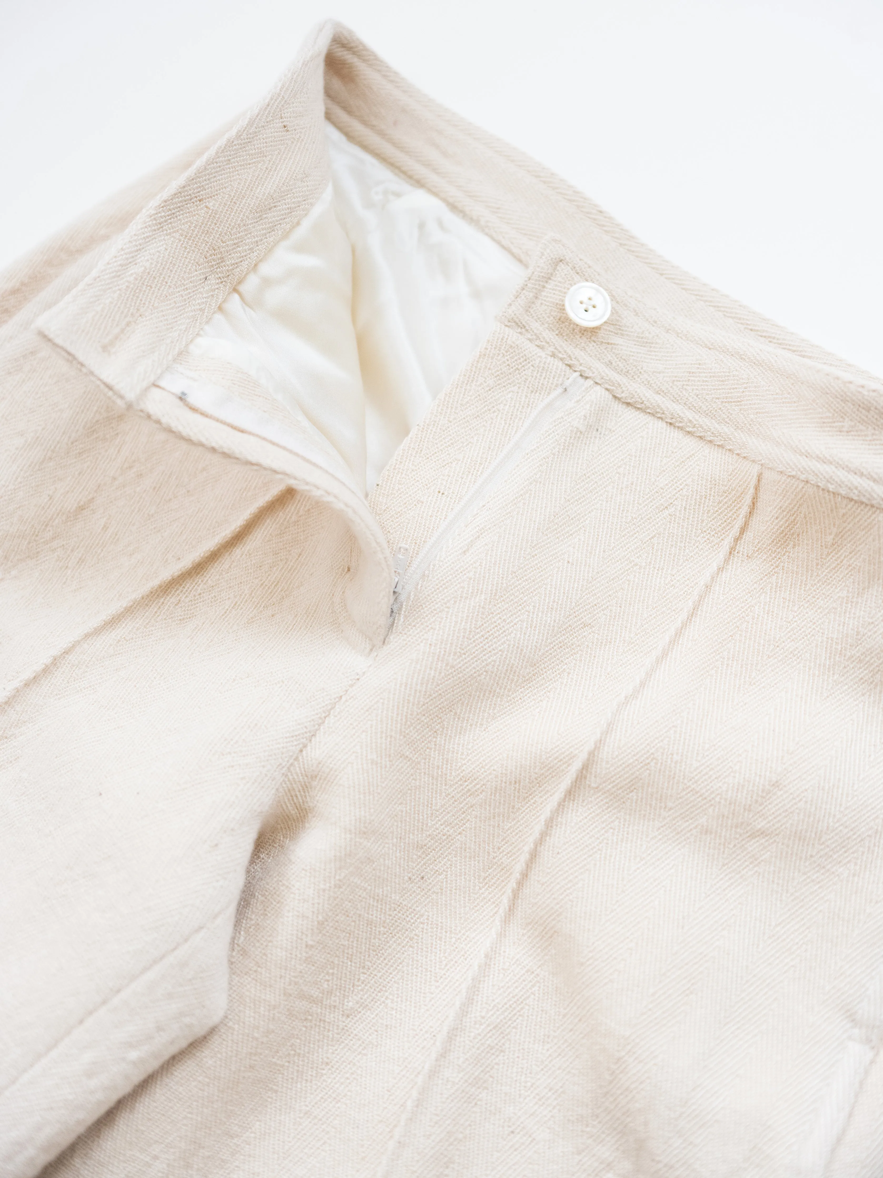 Wide Leg Trousers in Wool