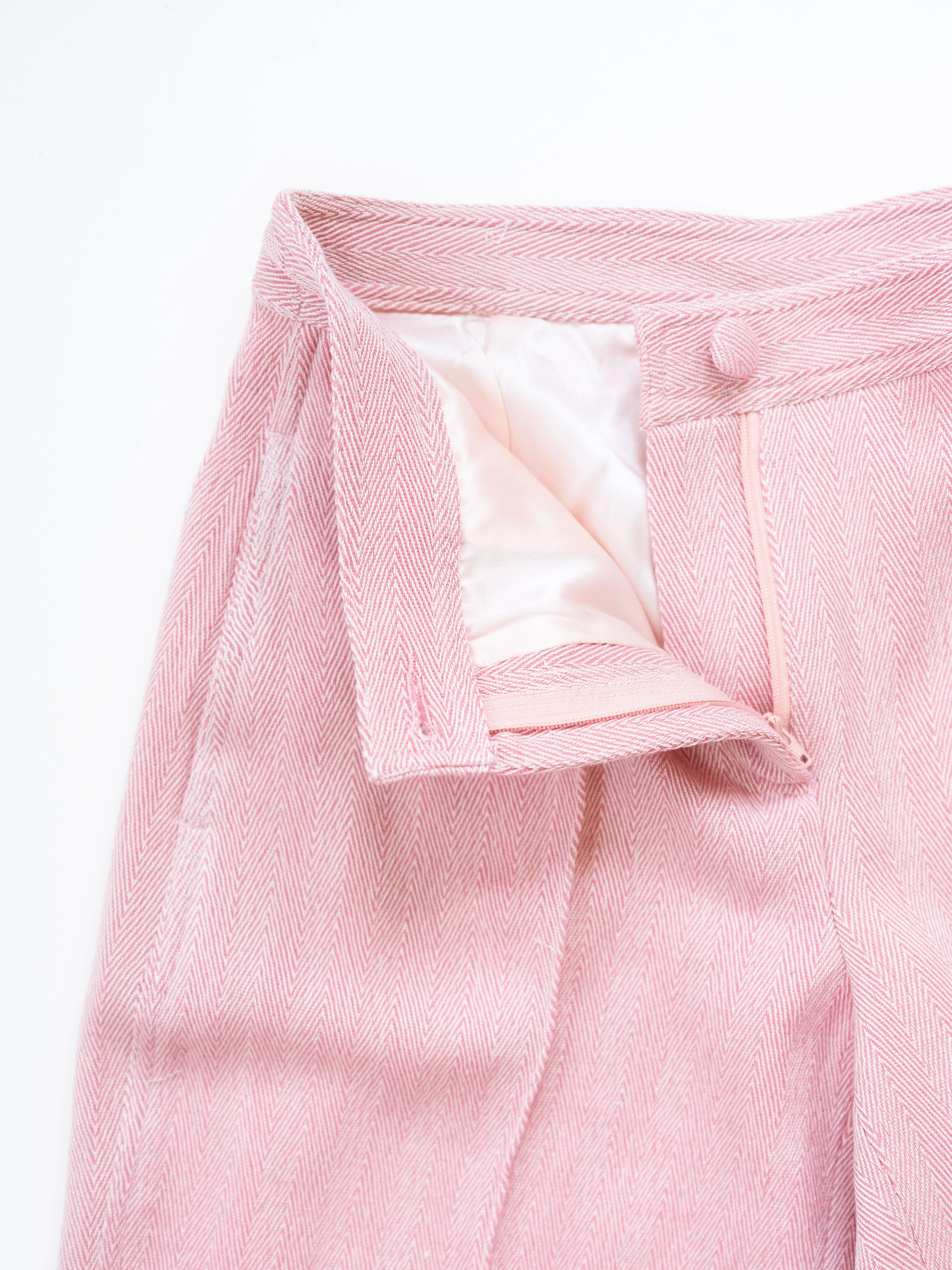 Wide Leg Trousers in Wool