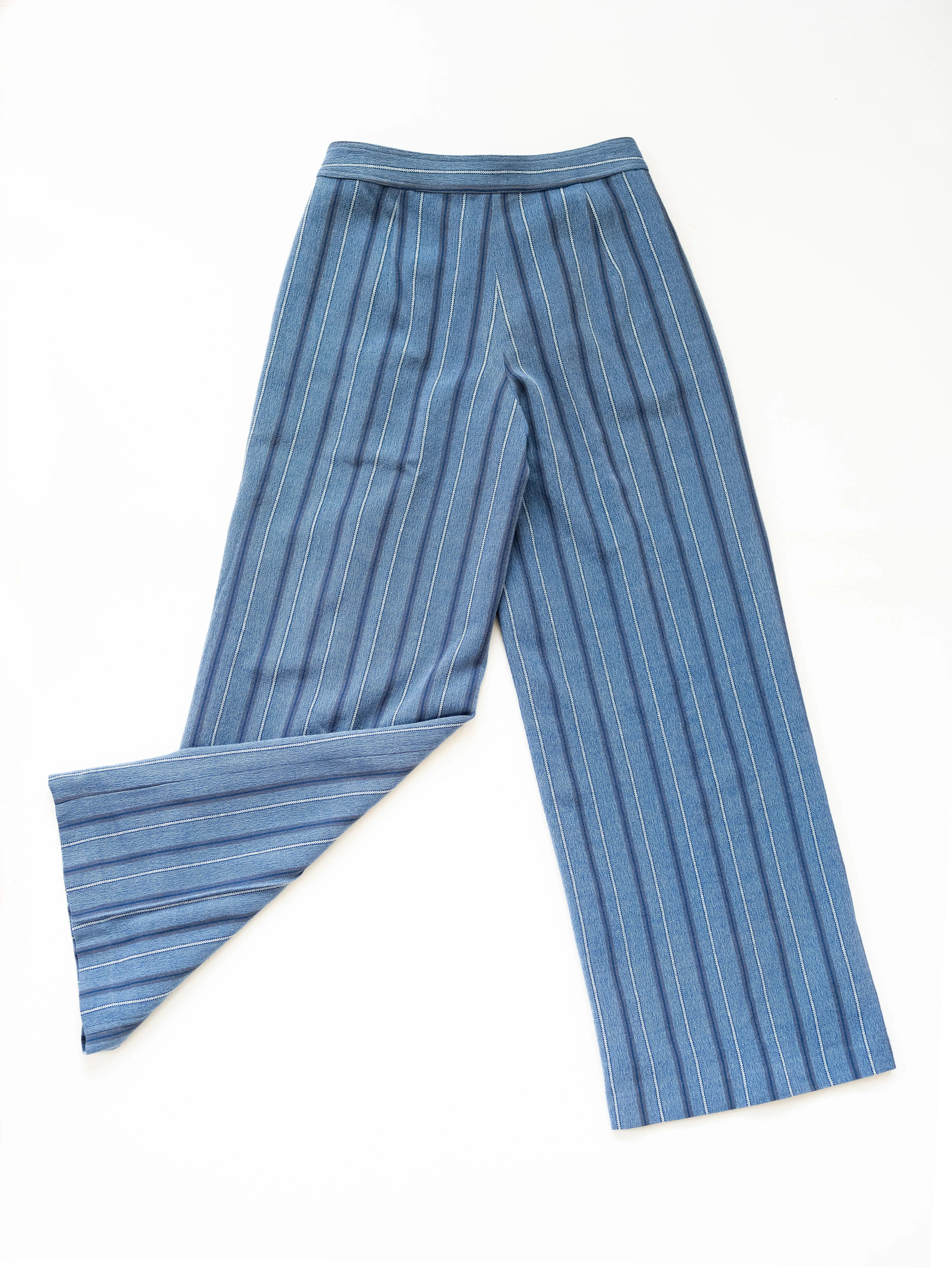 Wide Leg Trousers in Wool