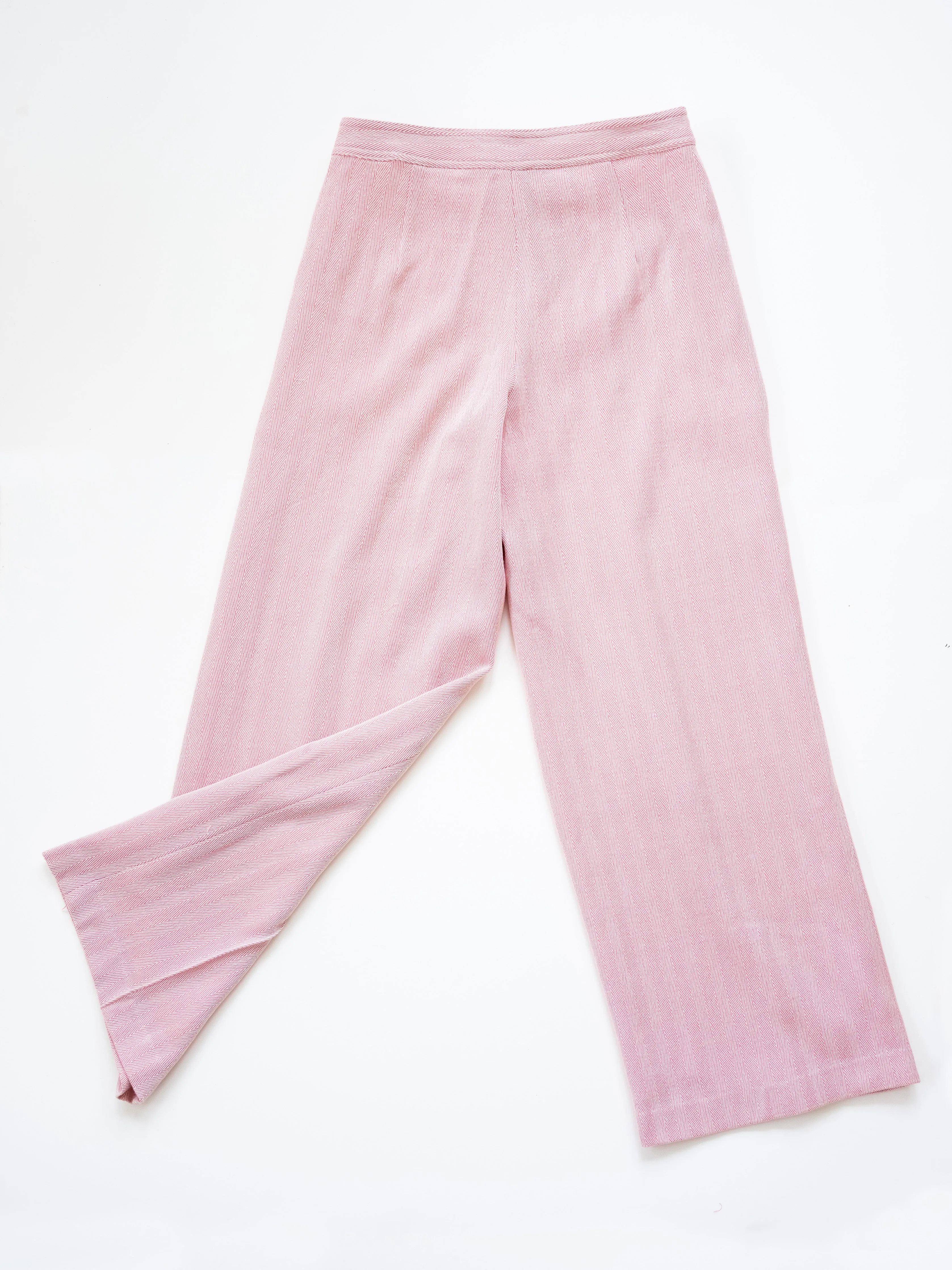 Wide Leg Trousers in Wool