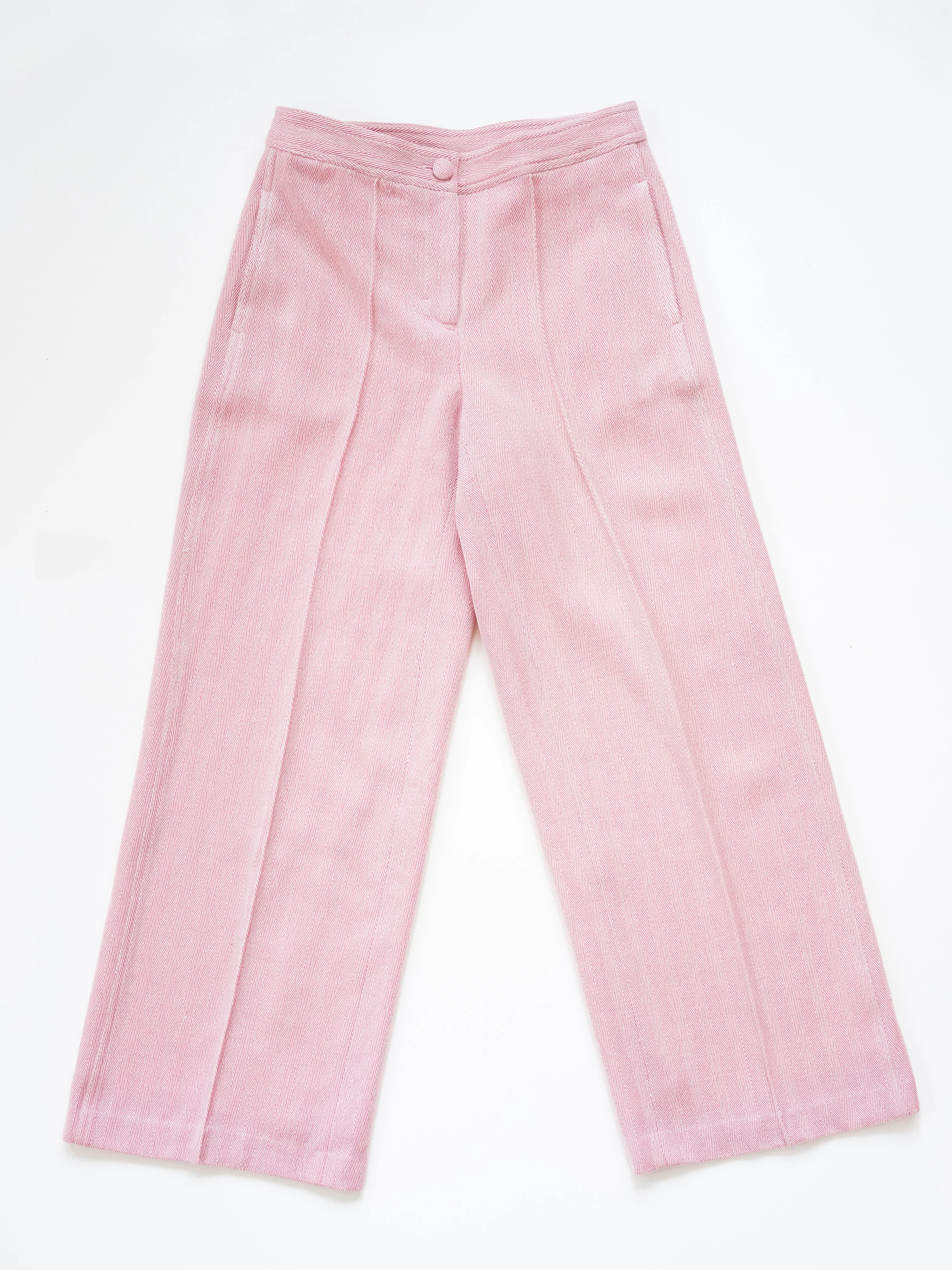 Wide Leg Trousers in Wool