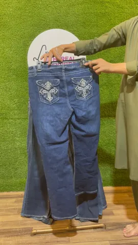 Y2K Embellished Flared / Bell Bottom Jeans 10pcs